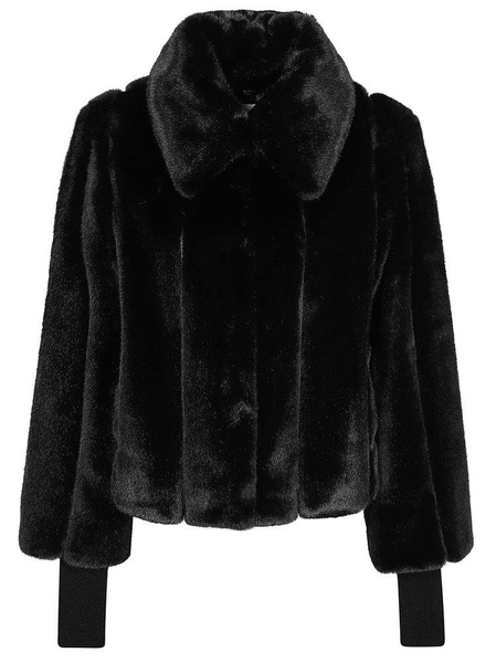 Patrizia Pepe Faux-Fur Panelled Jacket