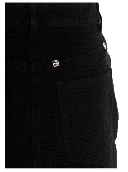 Givenchy Woman Black Denim Mini Skirt