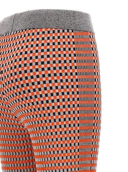 Paco Rabanne Check Patterned Slim Fit Trousers