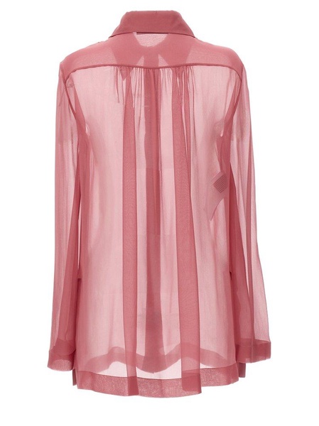 Alberta Ferretti Long-Sleeved Button-Up Shirt