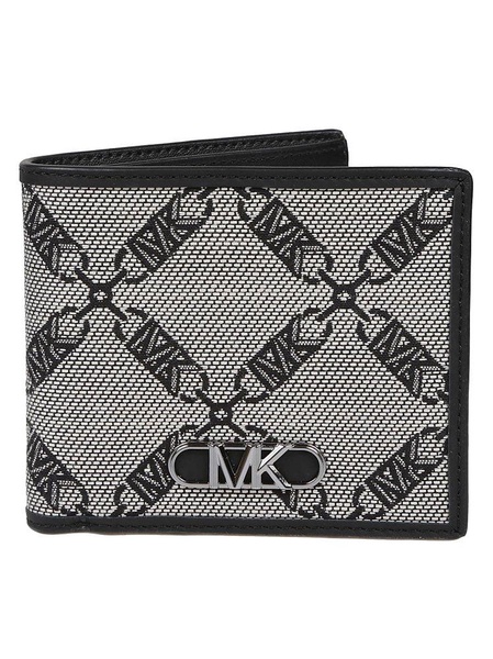 Michael Kors Logo Plaque Bifold Wallet