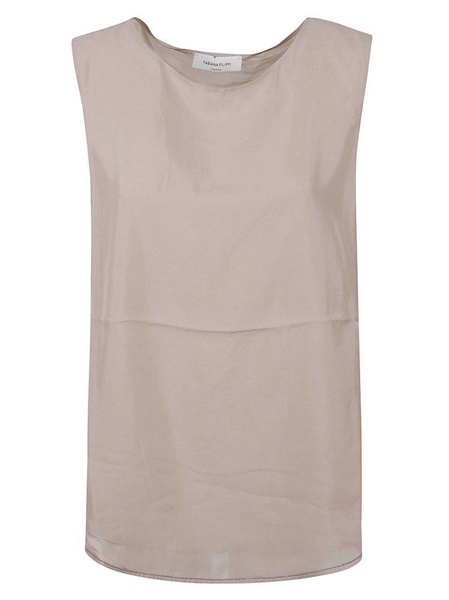 Fabiana Filippi Sleeveless Crewneck Top