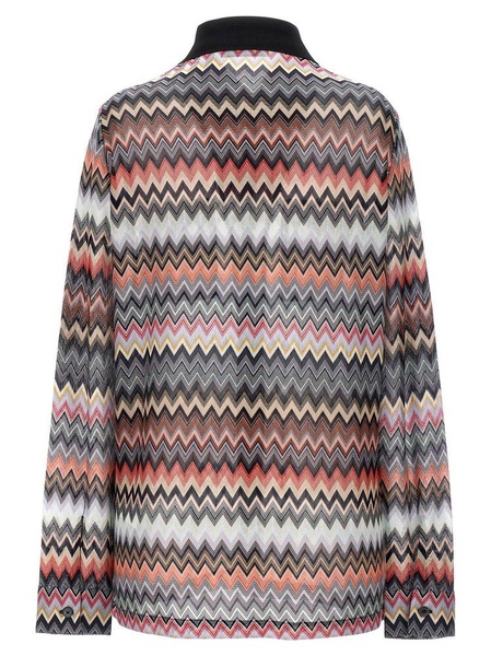 Missoni Zigzag-Woven Buttoned Shirt