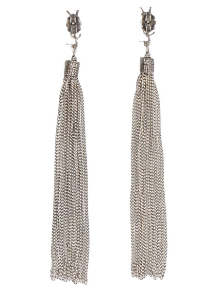 Saint Laurent LouLou Tassel Earrings