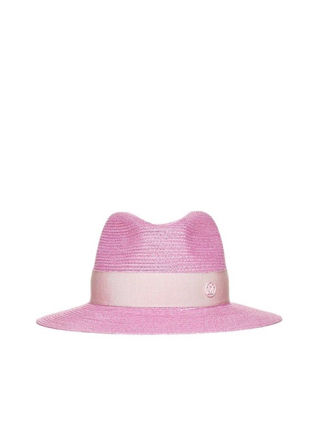 Maison Michel Logo Plaque Bucket Hat