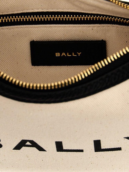 Bally Bar Ellipse Logo Printed Crossbody Bag