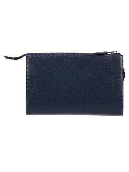 Tom Ford Logo Embossed Mini Clutch Bag