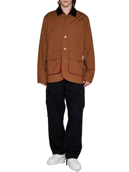 Carhartt WIP Buttoned Long-Sleeved Shirt Jacket