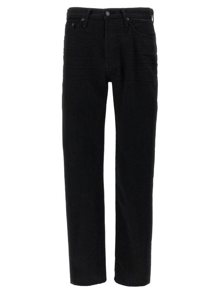 Tom Ford Logo Patch Skinny Jeans