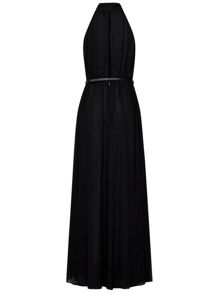 Max Mara Studio Embellished Halterneck Dress