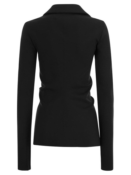 Sportmax Single-Breasted Long-Sleeved Blazer