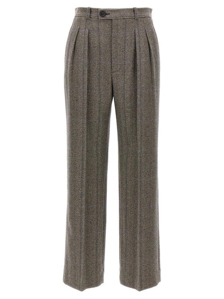 Loro Piana Barbed Straight-Leg Trousers