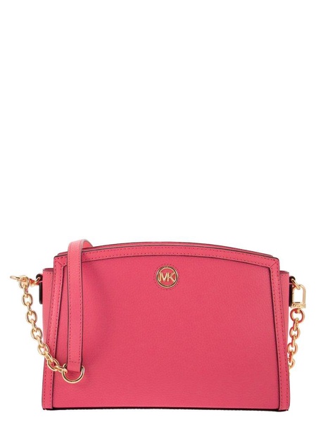 Michael Michael Kors Logo Plaque Zipped Crossbody Bag