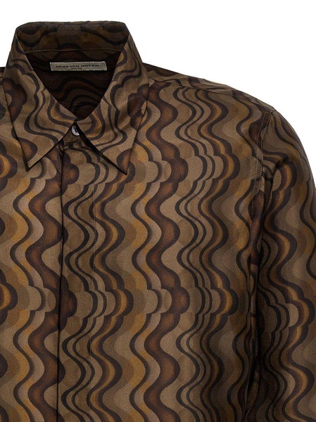 Dries Van Noten Carvie Printed Shirt