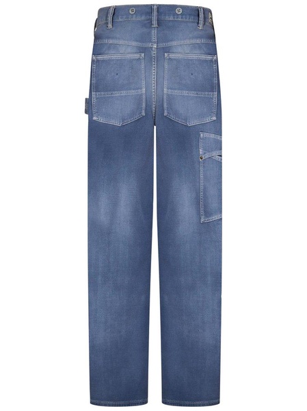 Ralph Lauren RRL Patchwork Detailed Straight Leg Jeans