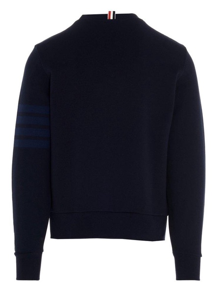 Thom Browne 4-Bar Crewneck Sweatshirt