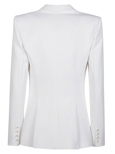 Elisabetta Franchi Logo Plaque Single-Breasted Jacket