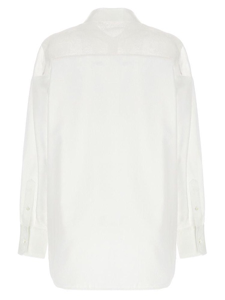 Helmut Lang Long-Sleeved Tuxedo Shirt