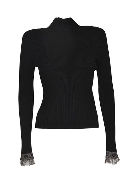 Chiara Ferragni Logomania Knit Turtleneck Jumper