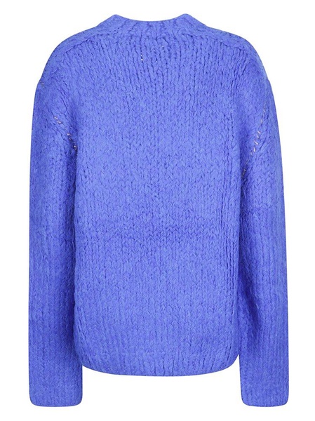 Acne Studios V-Neck Knitted Sweater