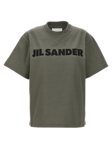 Jil Sander Logo Printed Crewneck T-Shirt