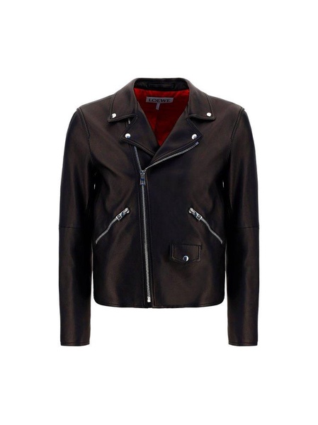 Loewe Leather Biker Jacket