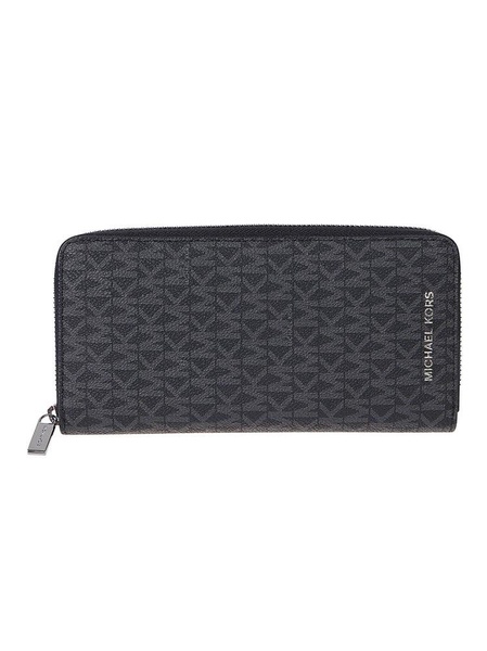 Michael Michael Kors Greyson Logo Zip-Around Wallet