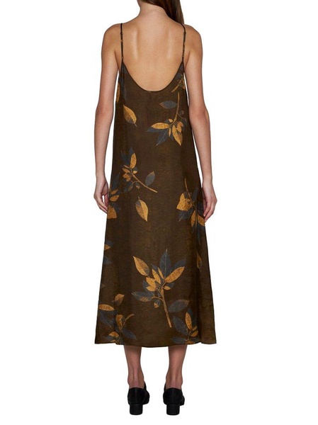 Uma Wang Anaya All-Over Printed Sleeveless Dress