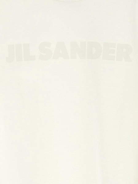 Jil Sander Logo Printed Long-Sleeved T-Shirt