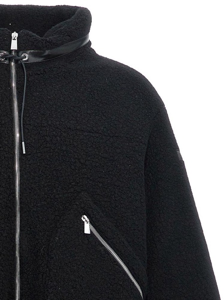 Sacai Zip-Up Drawstring Long-Sleeved Jacket