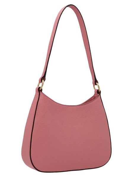 Miu Miu Logo Plaque Zipped Hobo Shoulder Bag