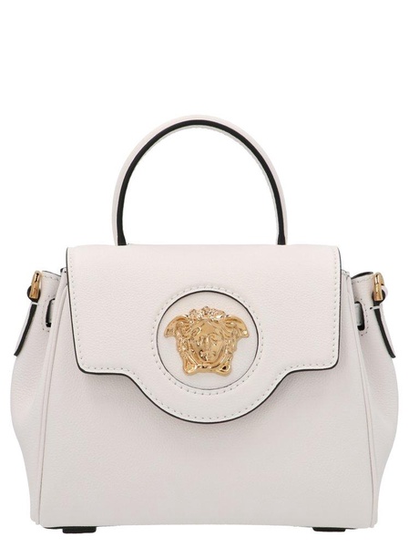 Versace La Medusa Small Top Handle Bag