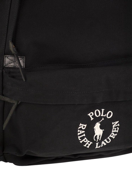 Polo Ralph Lauren Polo Pony-Embroidered Zipped Backpack