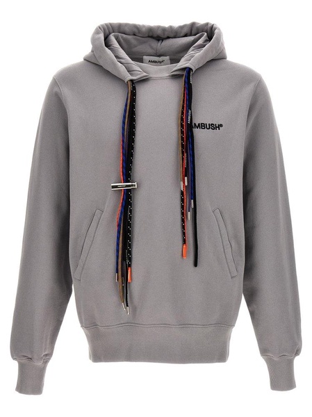 Ambush Logo Printed Drawstring Hoodie