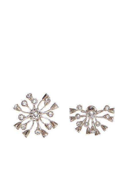 Lanvin Floral-Detailed Embellished Earrings