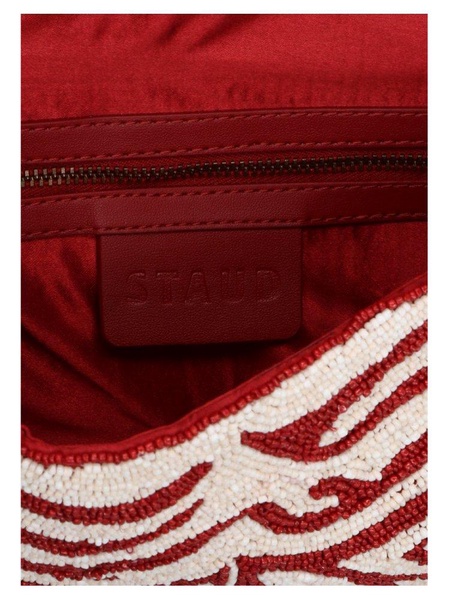 Staud Tommy Logo Detailed Shoulder Bag