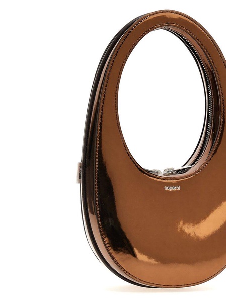 Coperni Mirrored Swipe Mini Tote Bag