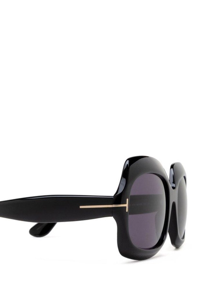 Tom Ford Eyewear Ren Oversized Frame Sunglasses