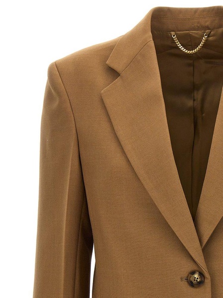 Victoria Beckham Asymmetric Double Layer Jacket