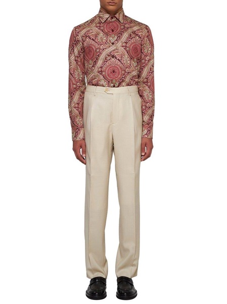 Etro Pleated Tailored Trousers