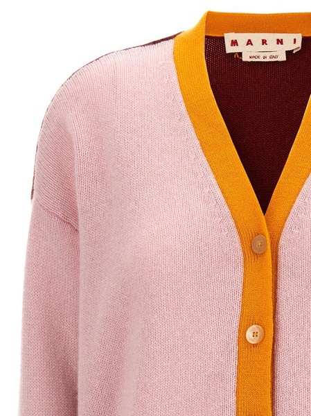 Colorblock Cardigan Sweater, Cardigans Multicolor