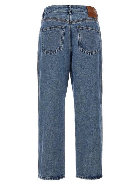 Loewe Anagram Cropped Denim Jeans