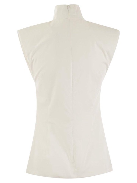 Sportmax Canneti Sleeveless Turtleneck Top