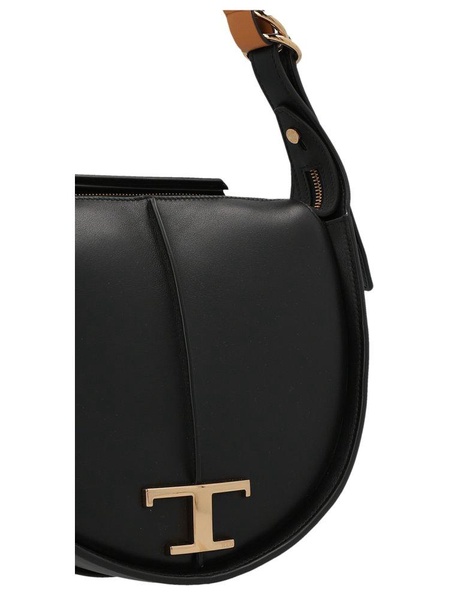 Tod's Logo Plaque Shoulder Bag