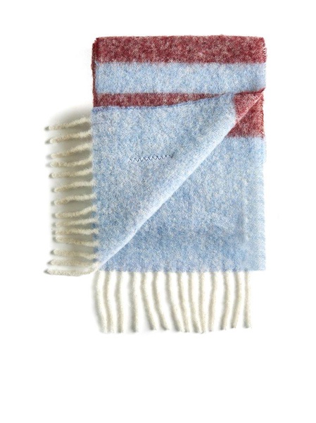 Marni Striped Fringed Scarf