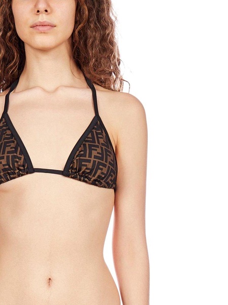 Fendi Monogram Printed Two-Piece Bikini Set