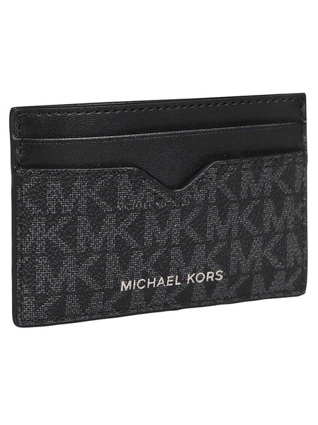 Michael Kors Hudson Logo-Jacquard Card Holder