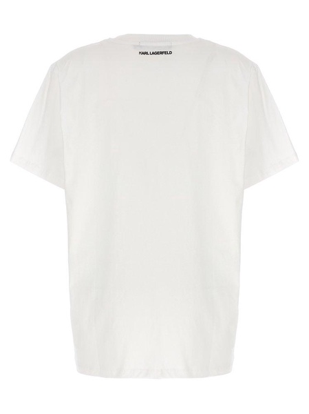 Karl Lagerfeld K/Ikonik Varsity Oversized T-Shirt