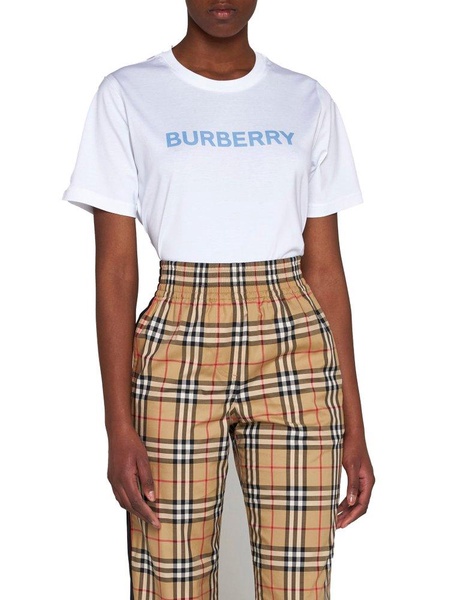 Burberry Logo Printed Crewneck T-Shirt