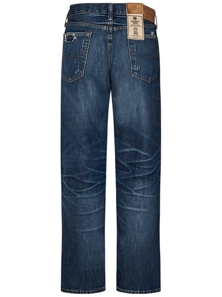 Polo Ralph Lauren Straight Leg Distressed Jeans